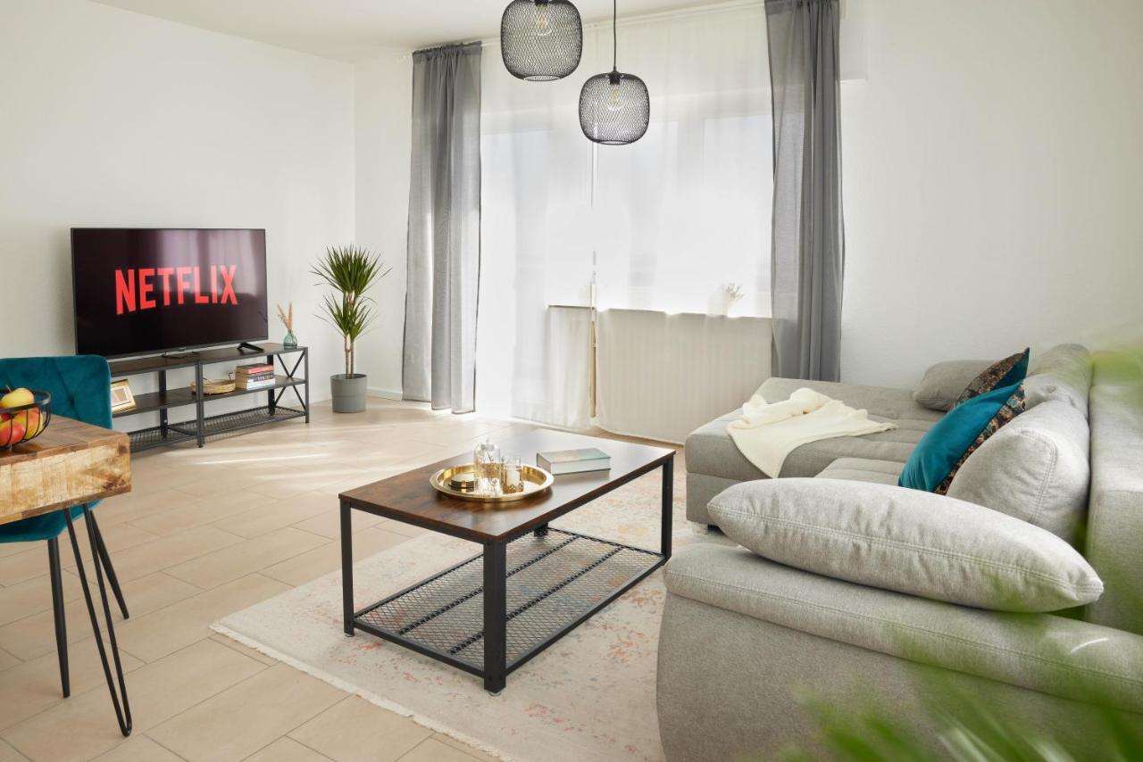 Ajko Homes - Design Apartment - Parkplatz - Balkon - Netflix - 6 Pers Walldorf  Eksteriør bilde