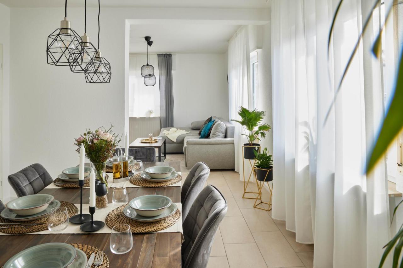 Ajko Homes - Design Apartment - Parkplatz - Balkon - Netflix - 6 Pers Walldorf  Eksteriør bilde